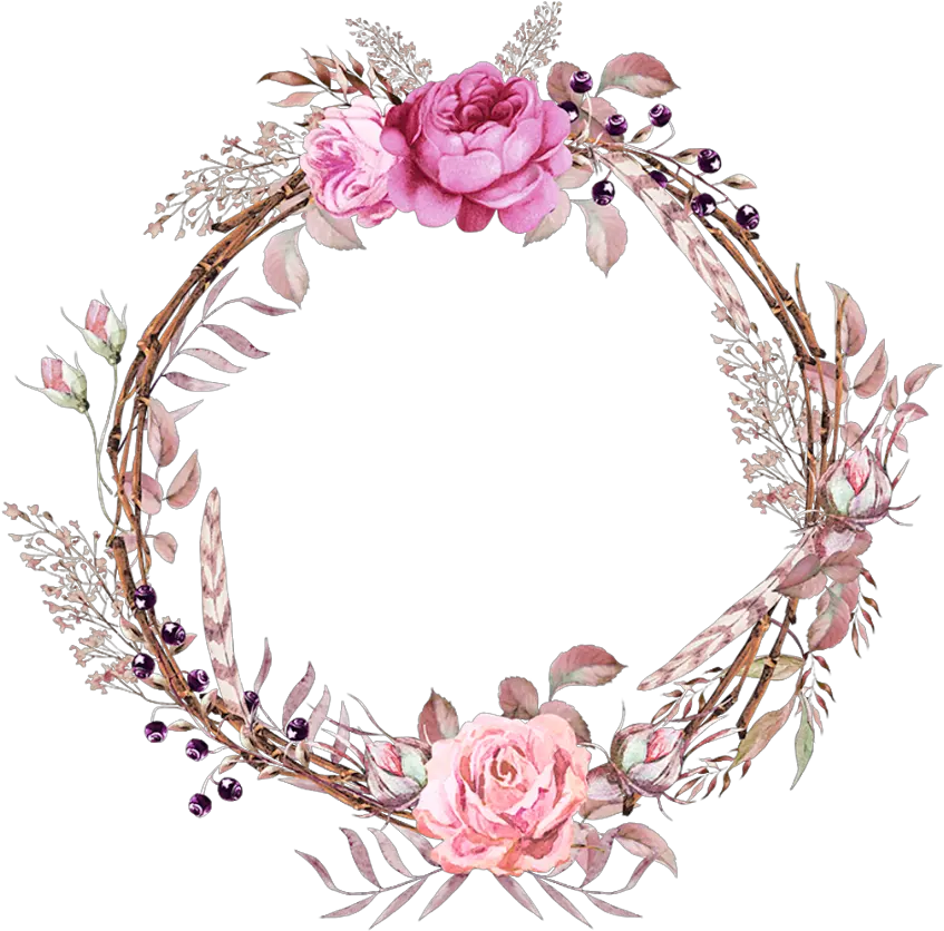 Frames Floral Em Png Arco De Flores Png