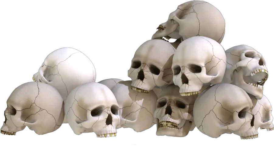 Pile Of Bones Png Skulls Png