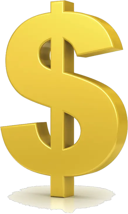 Coin Clipart 1 Dollar Gold Dollar Sign Transparent Background