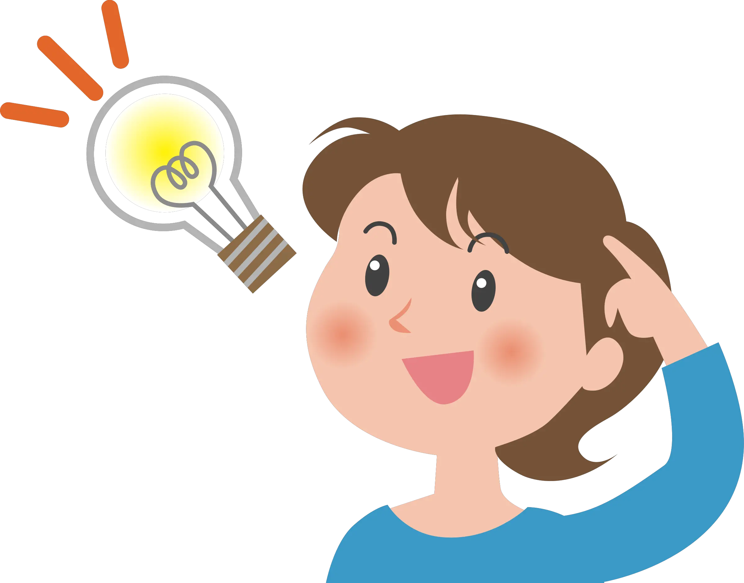 Idea Clipart Idea Student Light Bulb Idea Cartoon