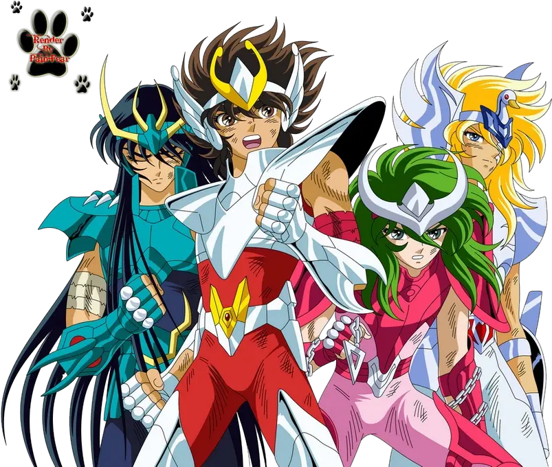 Los Caballeros Del Zodiaco 30 Aniversario Saint Seiya Png