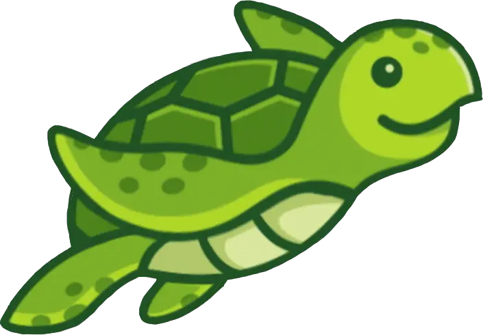 turtle ocean animal green animated stickers By Turtle Dribbble