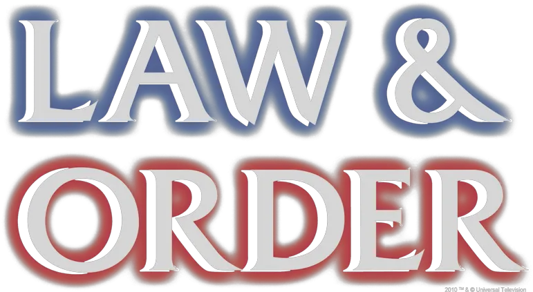 Transparent Law And Order Logo Png Law And Order