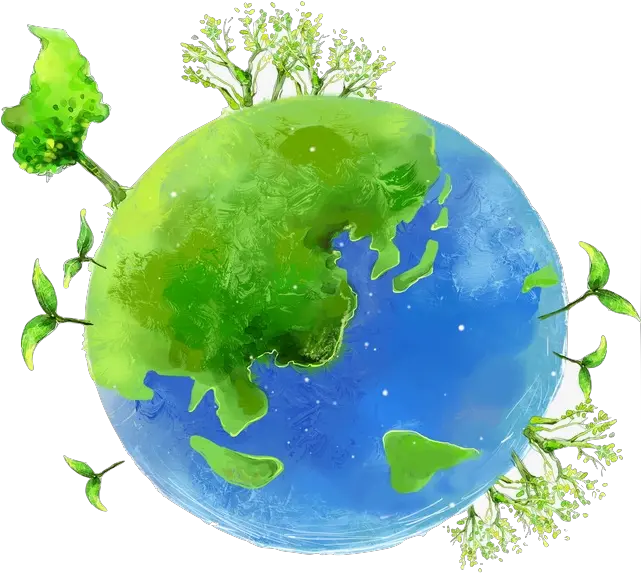 Transparent Green Planet Png Imagen Del Planeta Tierra Png