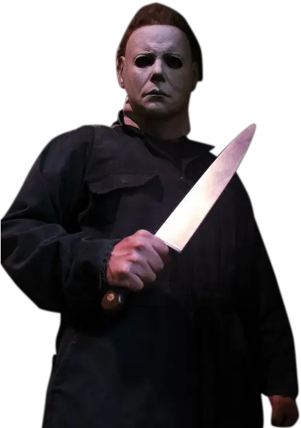 Halloween Michael Myers Holding Knife