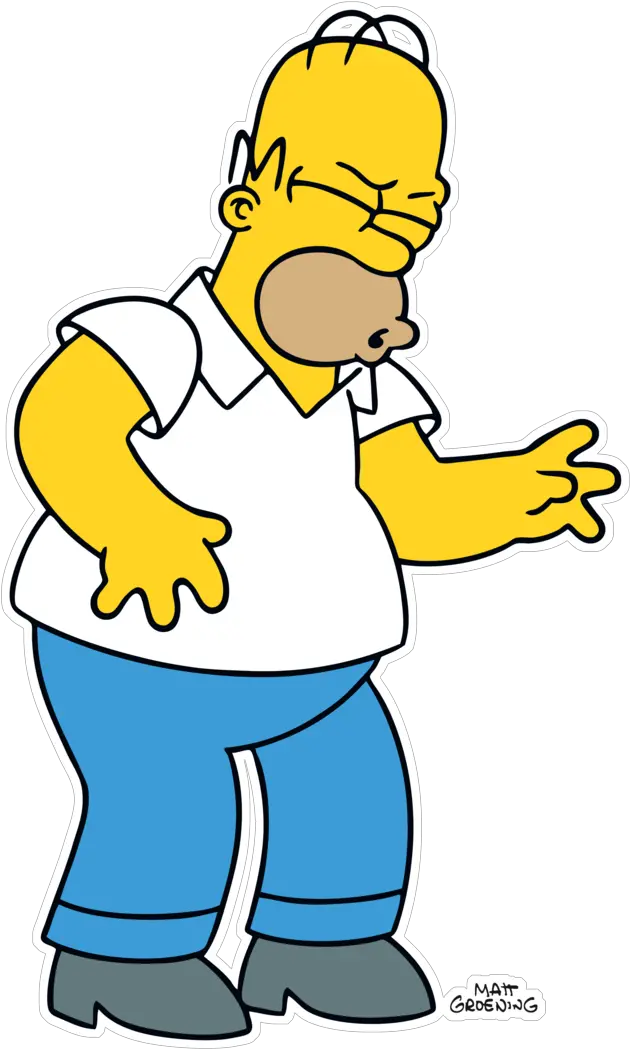 Background Homer Simpsons Transparent Simpson Homer Simpson Transparent Background