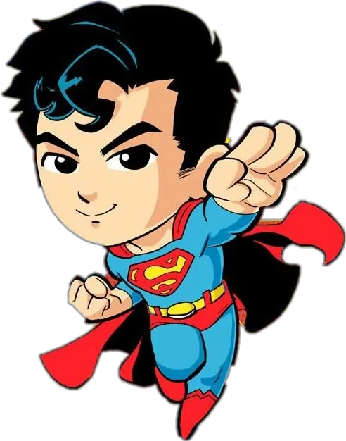 Transparent Clark Kent Clipart Cute Superman Clip Art