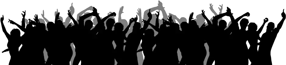 Crowd Silhouette Png