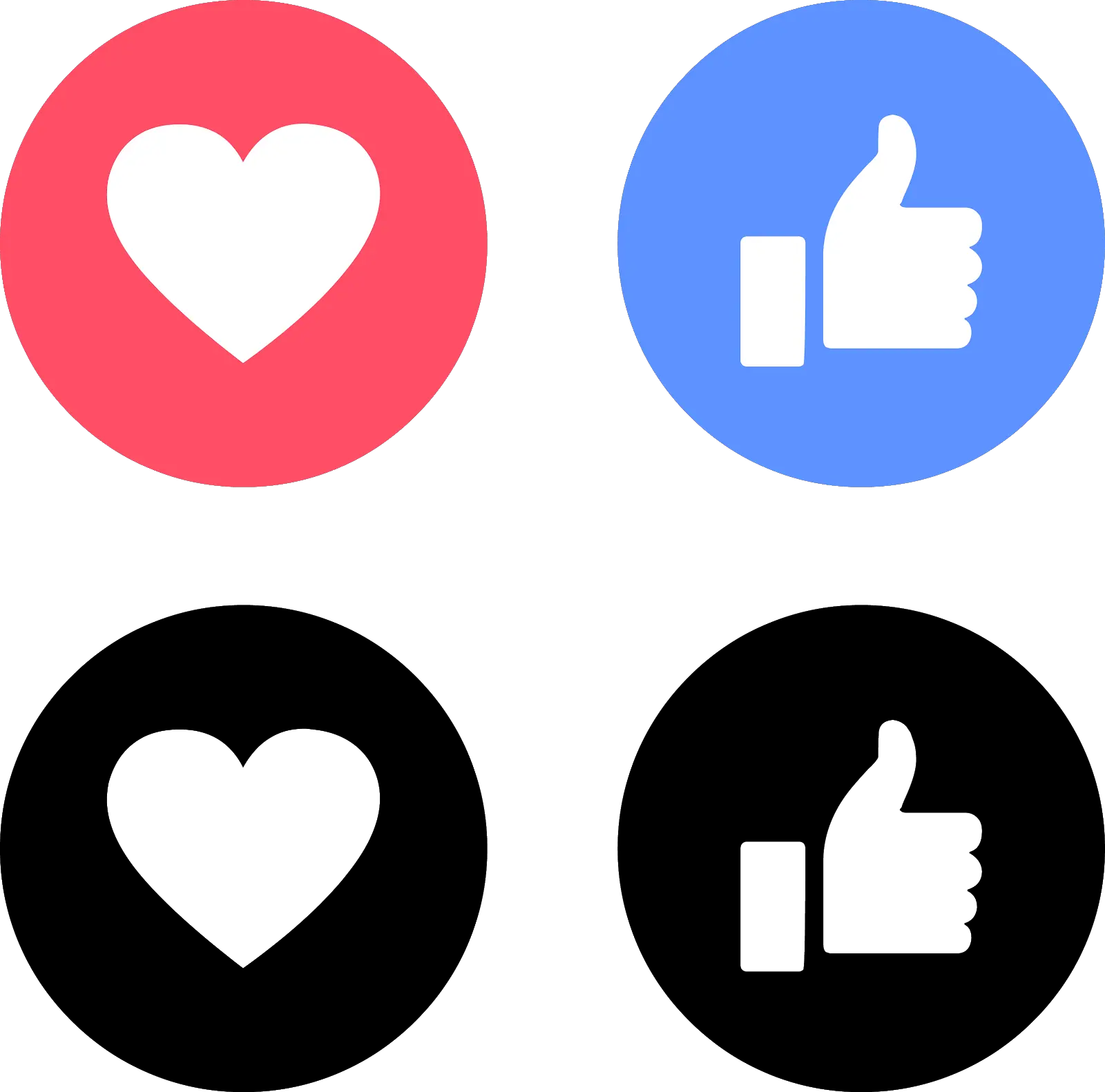 Facebook Png Love Facebook Like Icon 2019