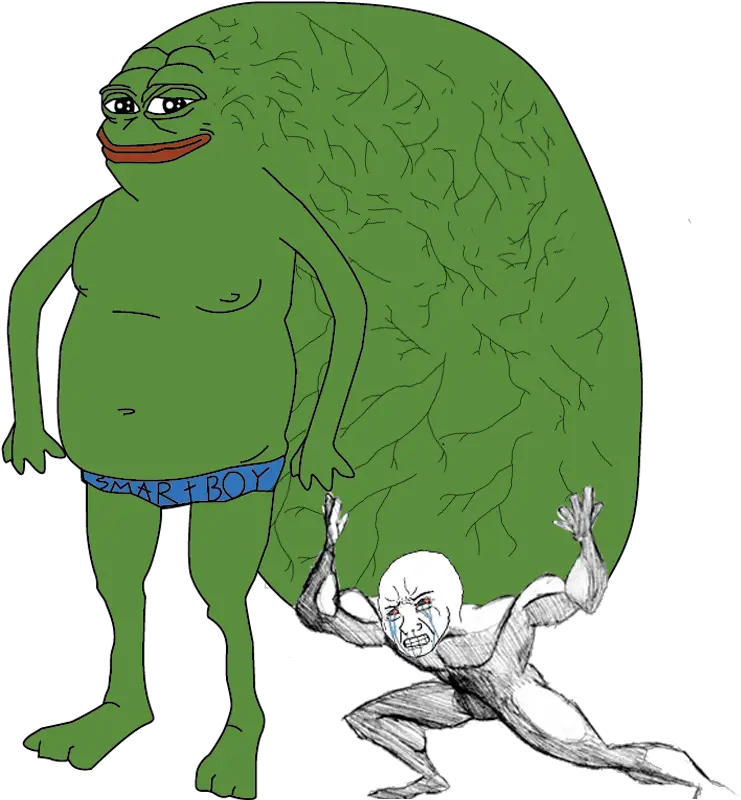 Pepe The Frog Big Brain