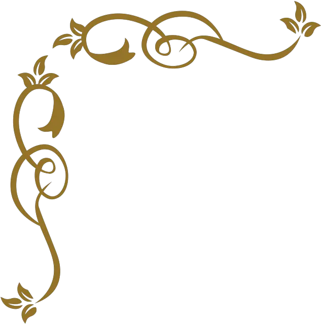 Transparent Corner Ornament Png Vector Graphics