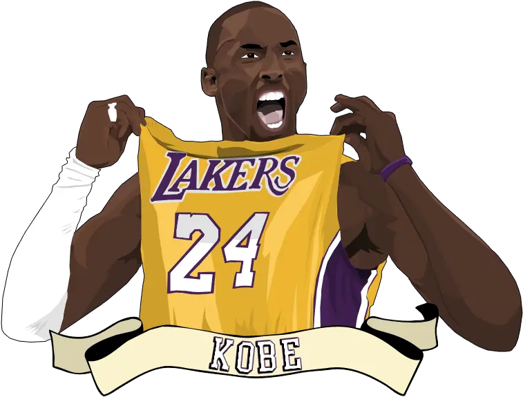 Kobe Clipart Kobe Bryant Cartoon