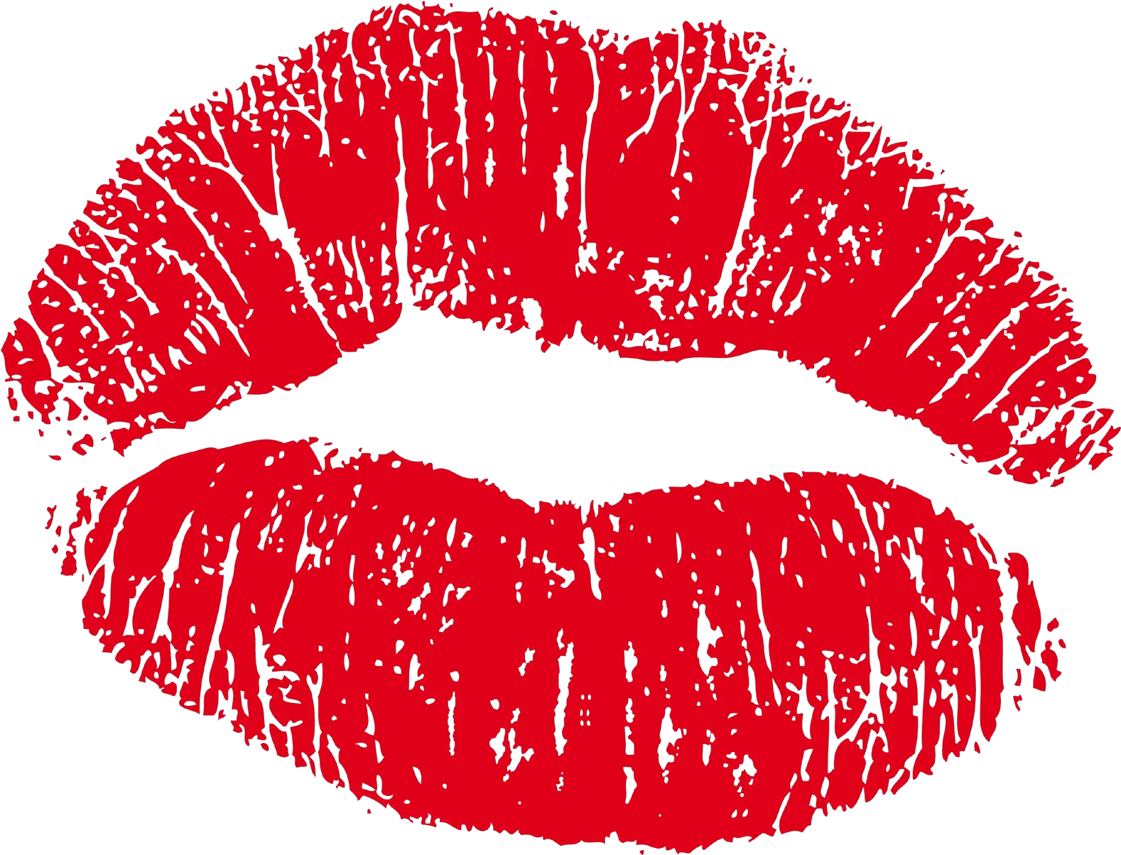 Red Lip Kiss Png