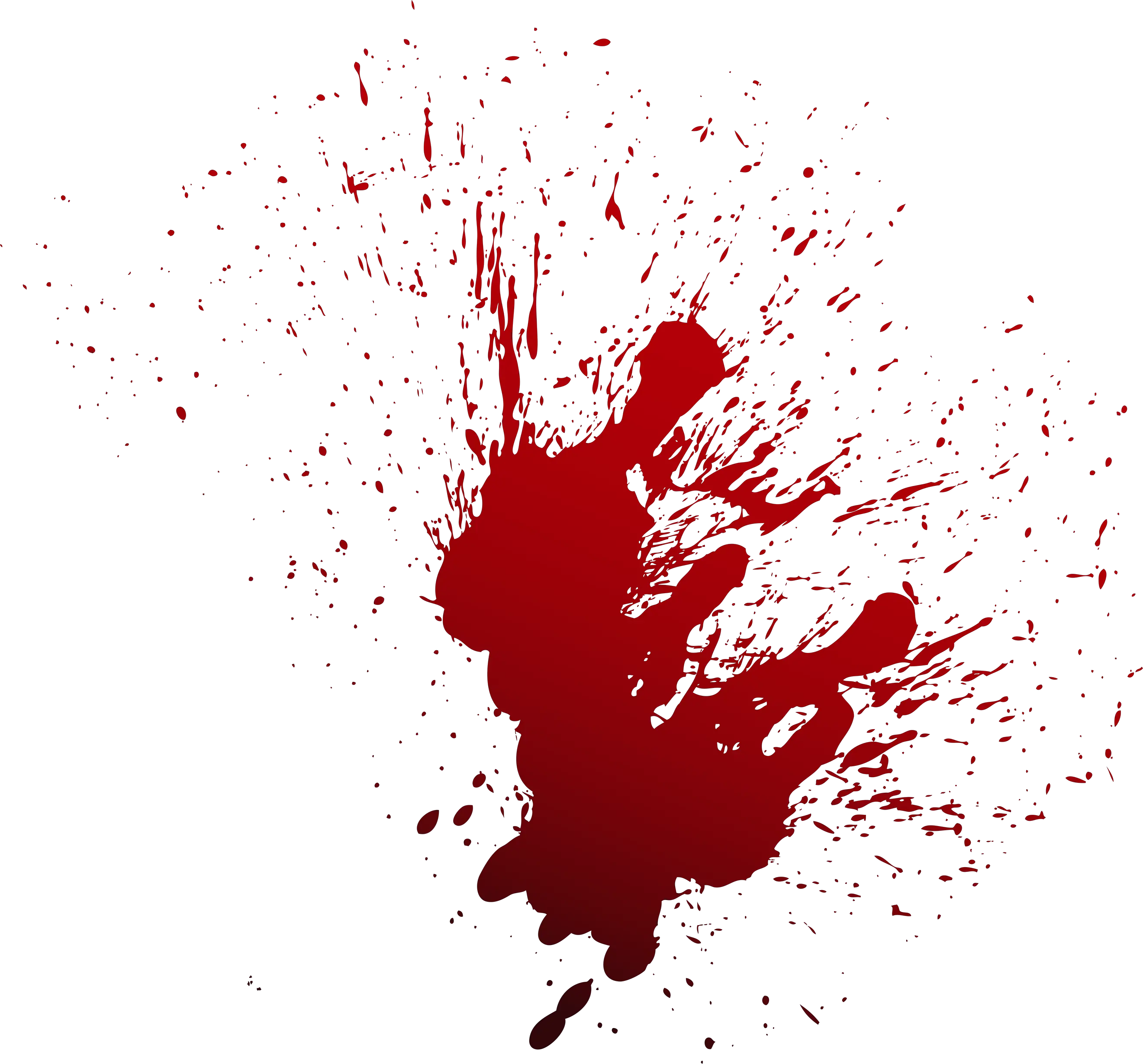 Red Blood Spray Png Download Blood Drops Drawing