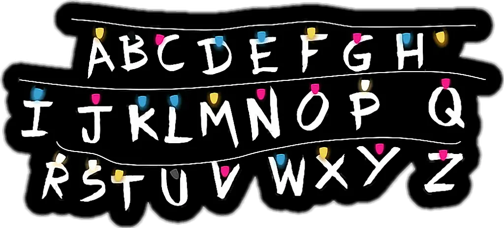 strangerthings will willbyers alphabet alfabeto
stranger Abc Stranger Things Png