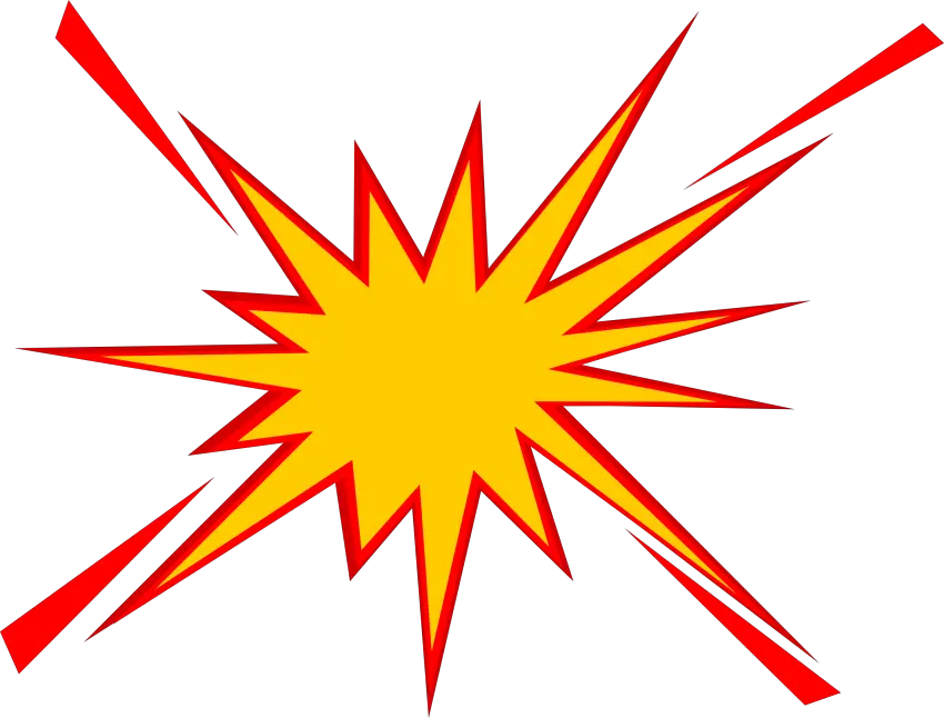 Cartoon Explosion Png Cartoon Explosion Transparent Background