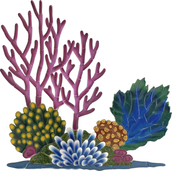 Little Tile Inc Coral Reef Clipart