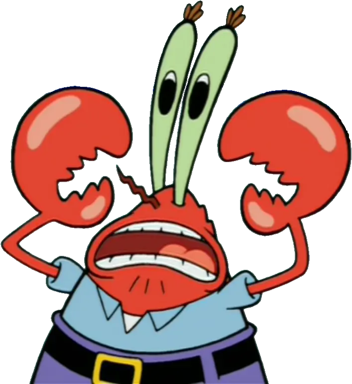 Mr Krabs Png