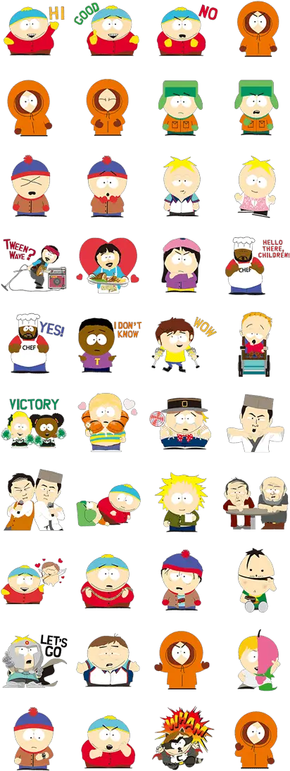 South Park Stickers Whatsapp