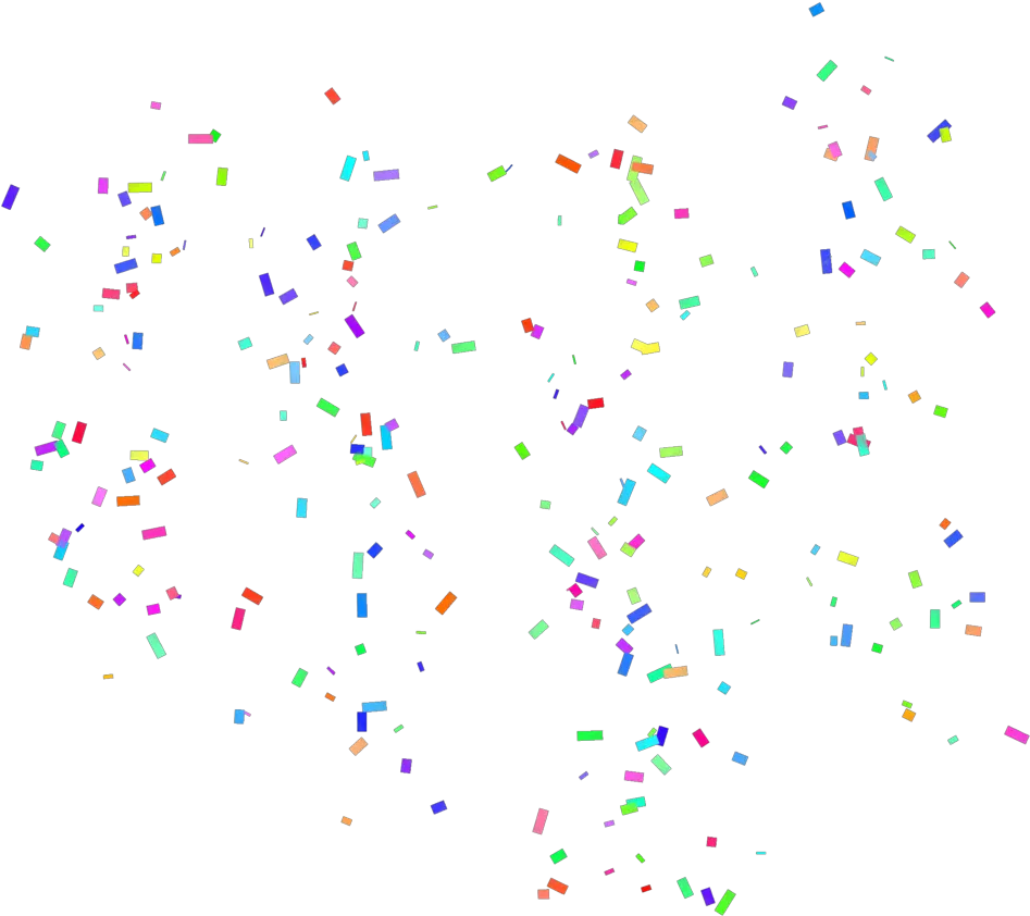 Confetti Vector Png Transparent Background Confetti Png