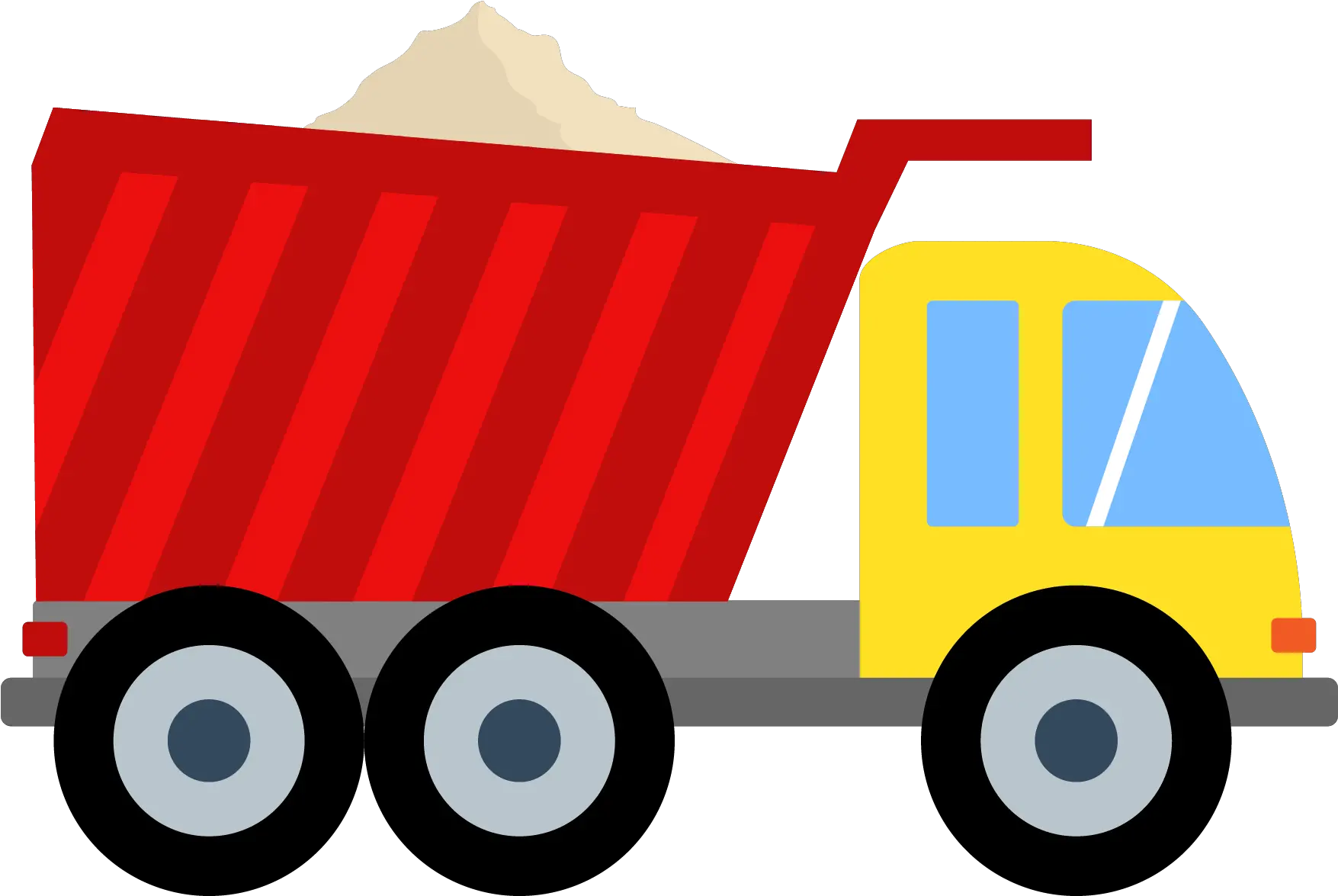 Blue Cartoon Garbage Truck Png Clipart Dump Truck Cartoon Png