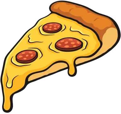 Pizza Top Cheese Slice Clip Art Vector Graphics And Cartoon Pizza Slice