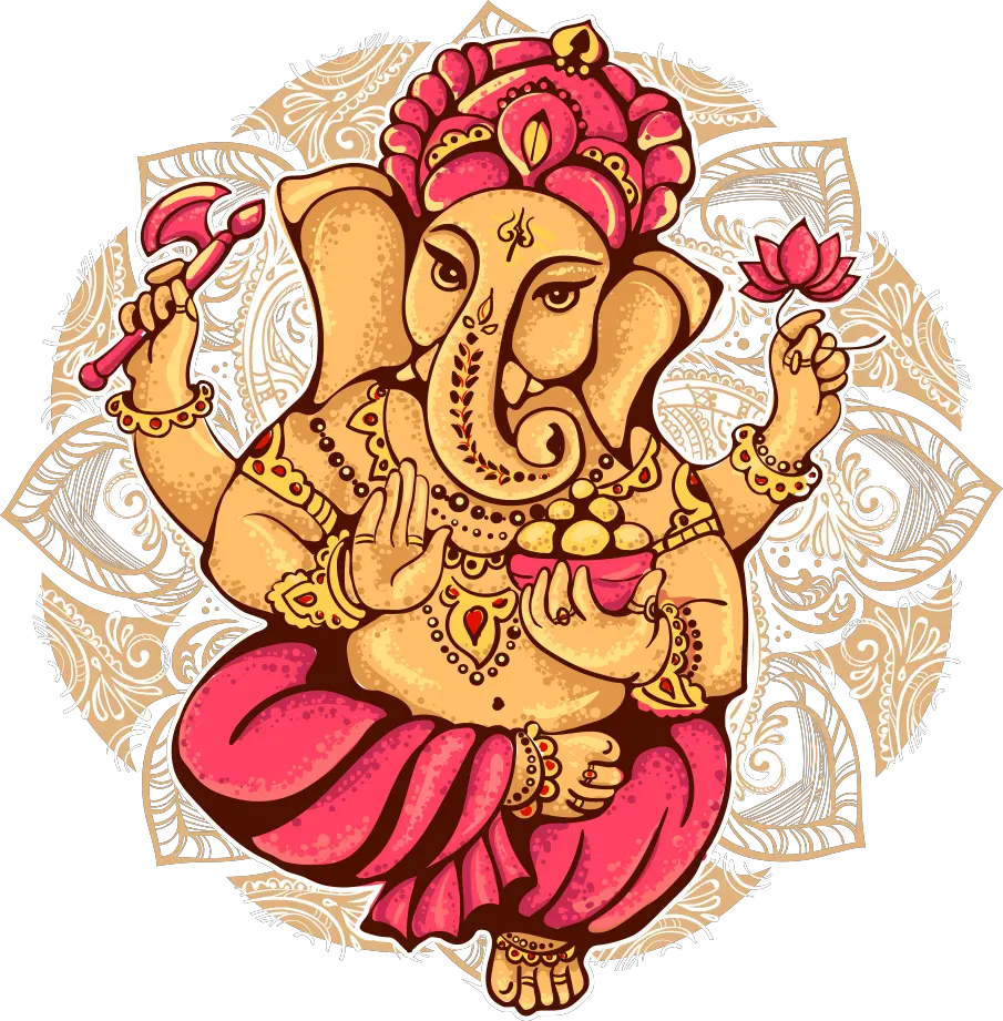 Ganesha Shiva Illustration Cartoon Lord Ganesh