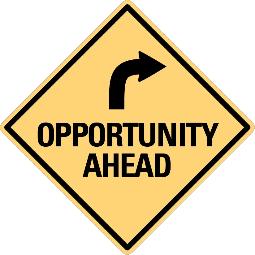 Opportunity Ahead Sign Png