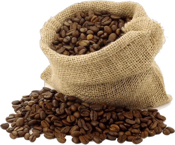 Coffee Beans Bag Open Coffee Sack Png