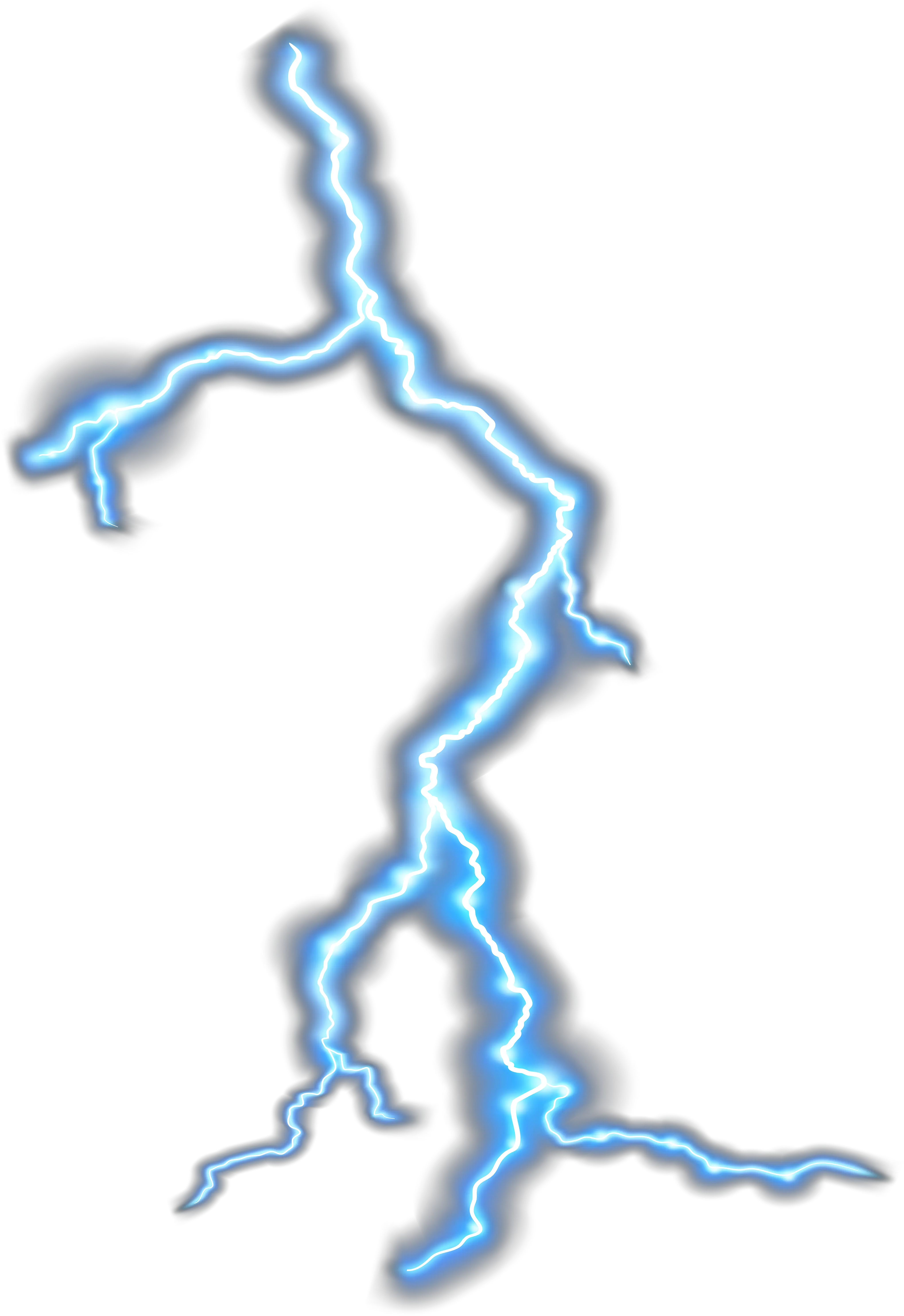 Thunderstorm Clipart Thunderbolt Blue Thunder Transparent