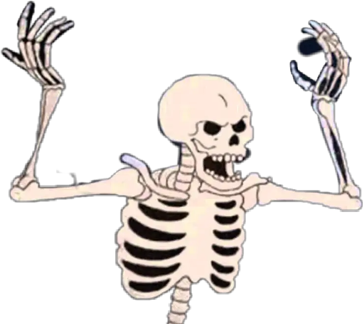 skeleton hallowen spooky scary Spooky Skeleton