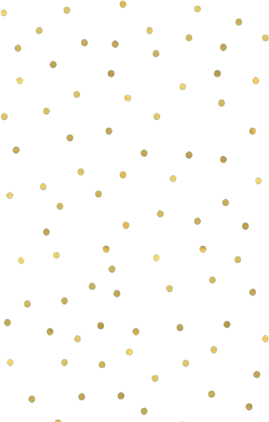 Transparent Gold Confetti Background Png Polka Dot