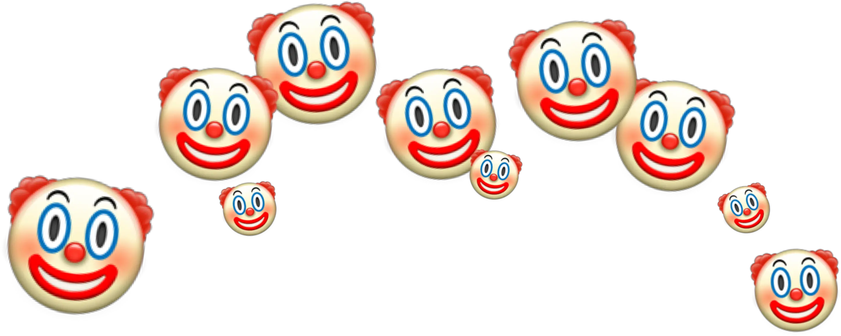 clown aesthetic filter aesthetic meme iphone Aesthetic Clown Emoji Png