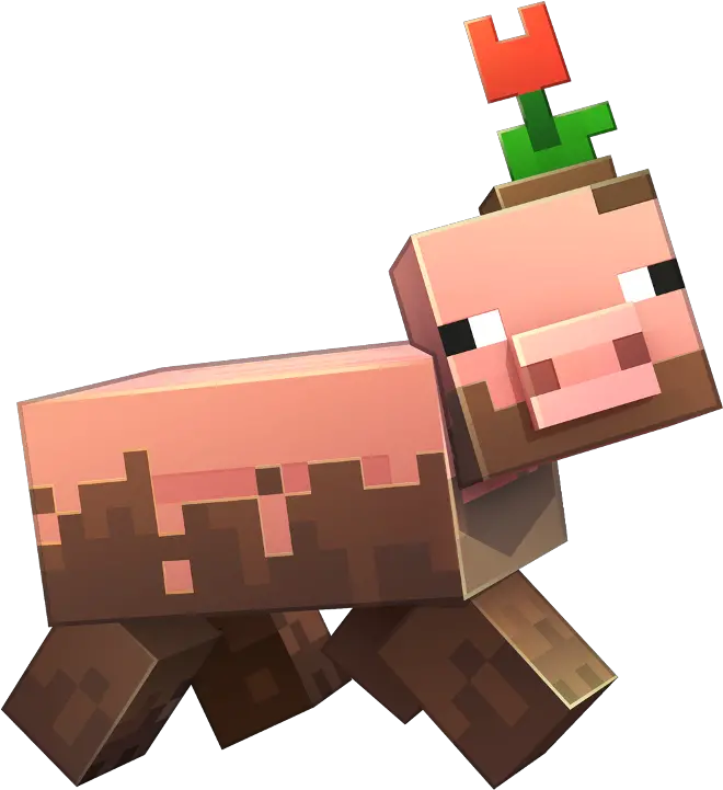 Minecraft Earth Muddy Pig