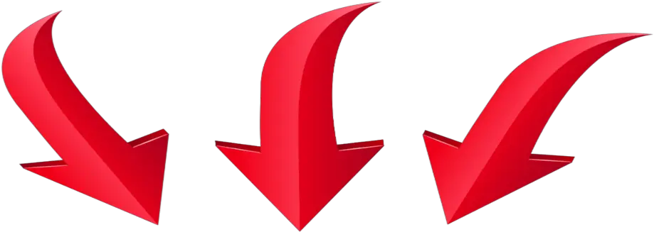 Image Red Down Arrows Png