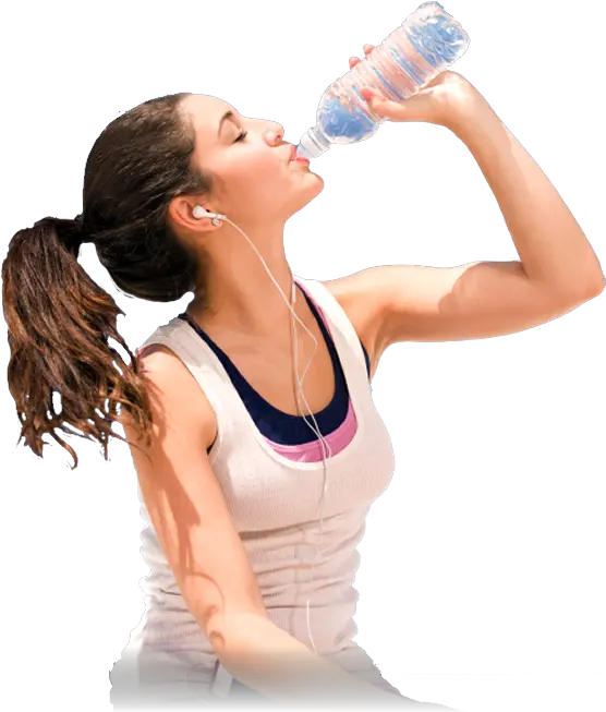 Being In Good Shape Girl Drink Water Png