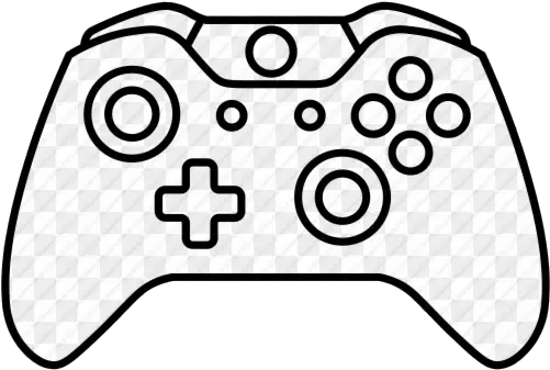 Xbox Controller Line Drawing Draw Free Transparent Drawing Of A Controller