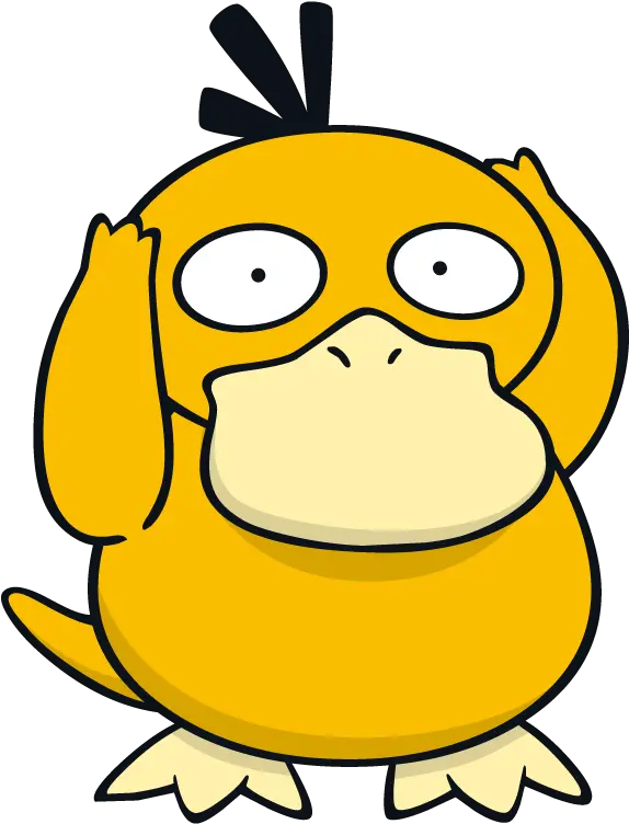 Psyduck Pokemon Character Vector Art Pokemon Png Psyduck