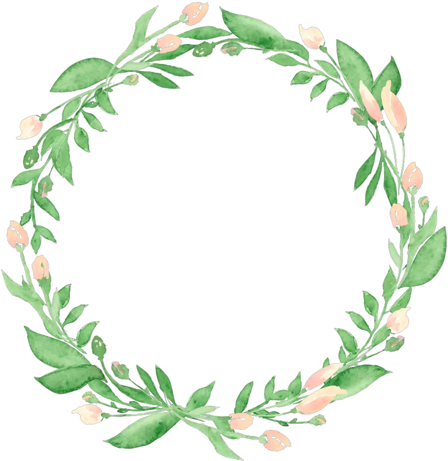 Leaf Border Transparent Transparent Background Leaf Wreath Png