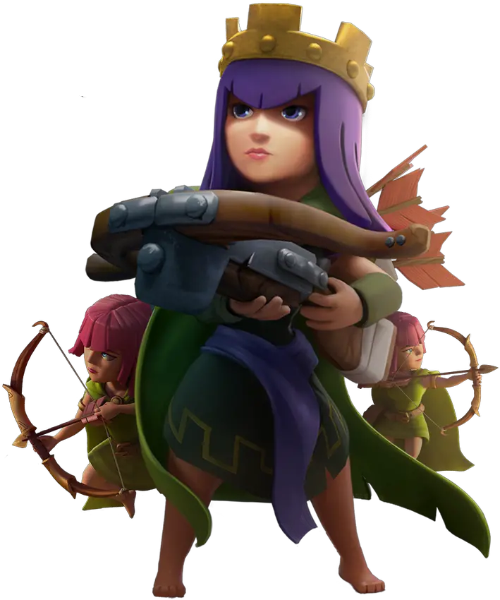 Coc Archer Queen Png