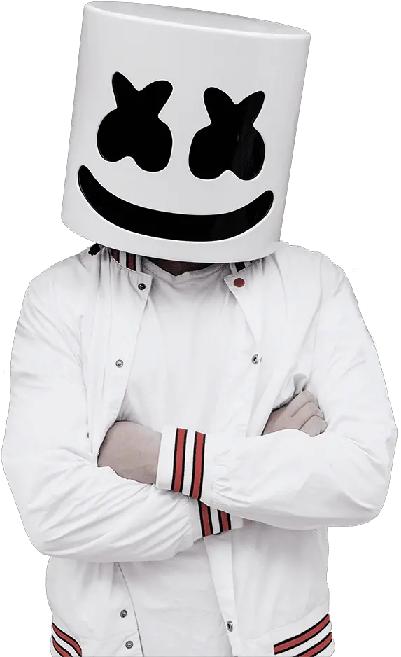 Marshmello Face Mask Png