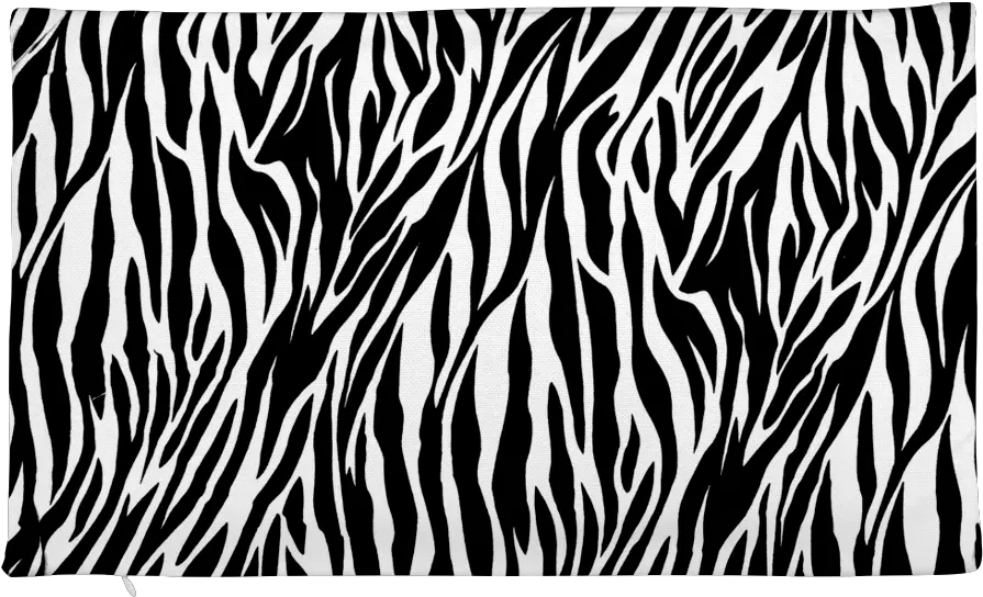 Black And White Tiger Print