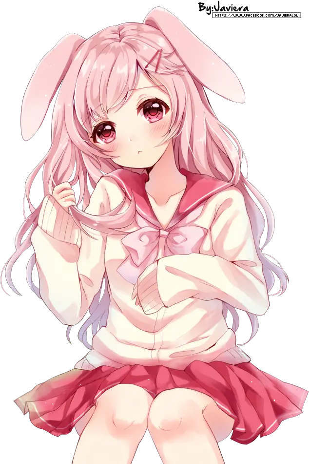 Cute Anime Bunny Girl