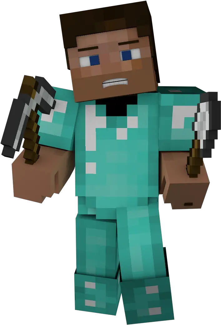 Gyeqnzd ] Minecraft Steve Thumbnail