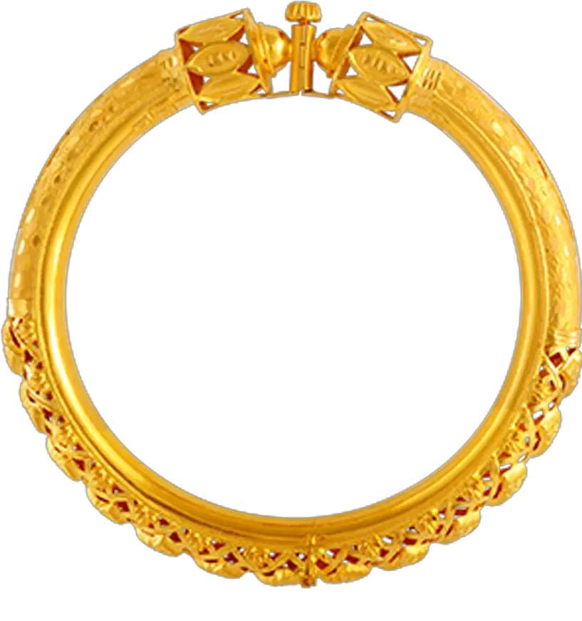 22kt Yellow Gold Bangle For Women Pc Chandra Jewellers Bala Design