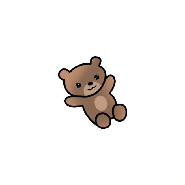 gacha teddybear teddy bear gachalife freetoedit Gacha Life Teddy Bear