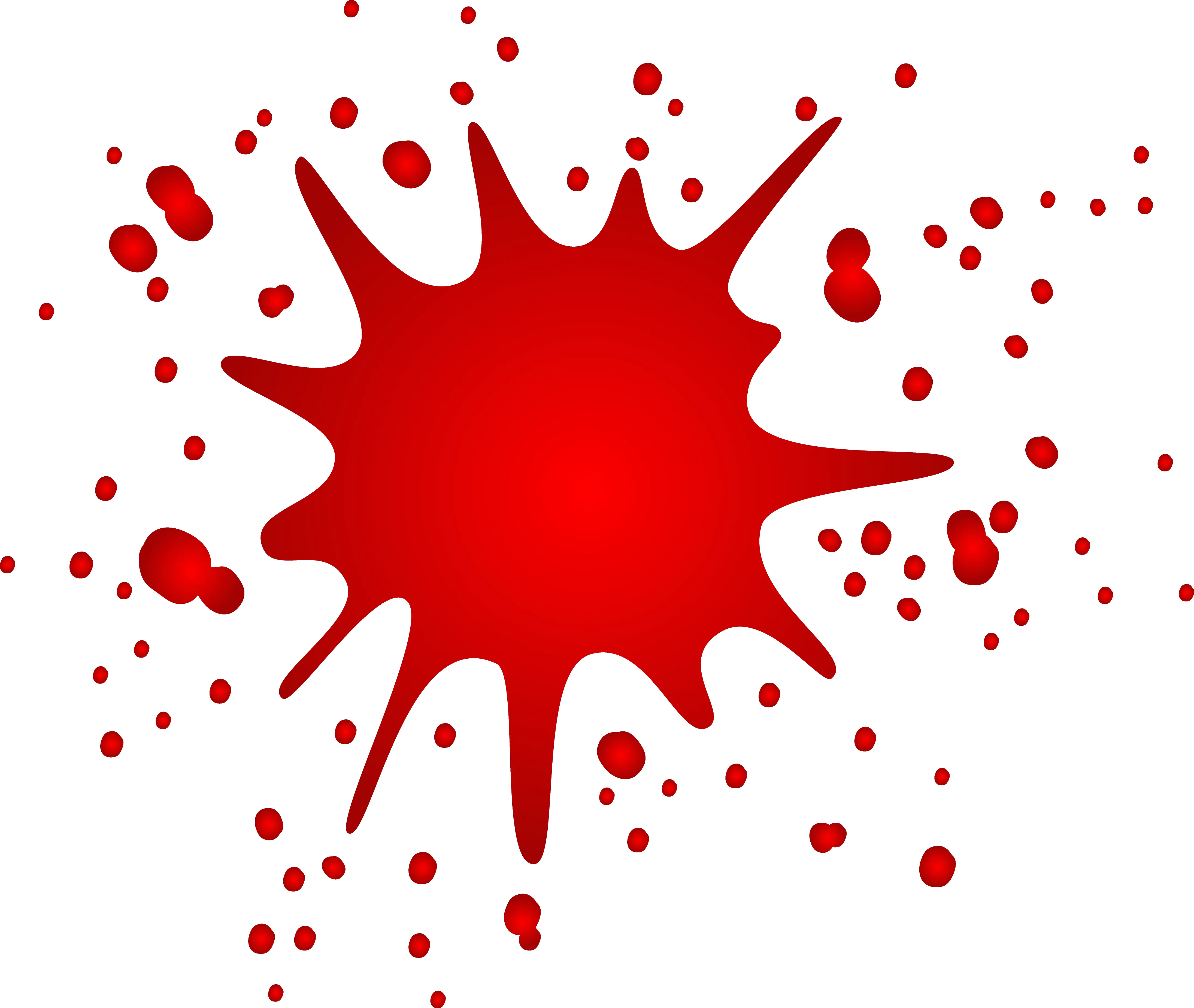 Blood Download Clip Art Cartoon Blood Splatter Png