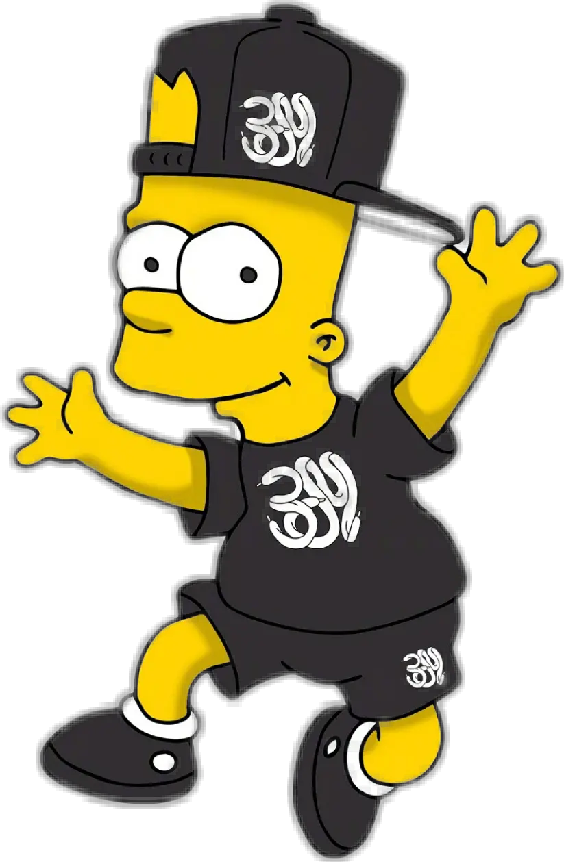 simpson 辛普森 simpsons gucci guccisnake snake supreme Gucci Bart Simpson Png