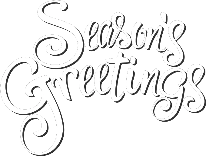 Png Season Greetings Seasons Greetings Text Png