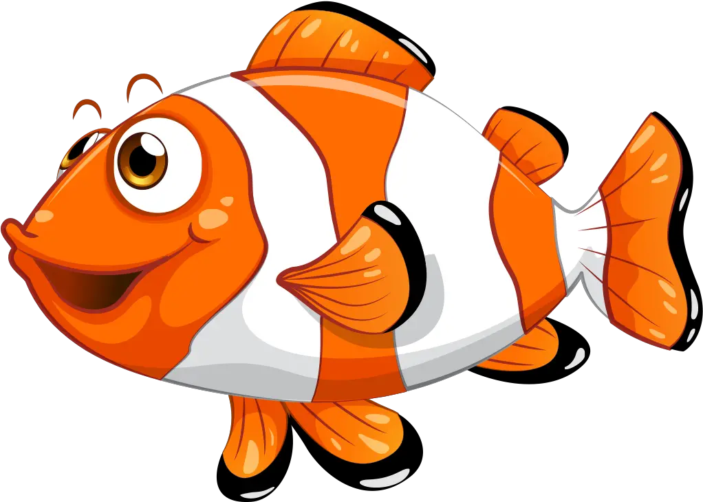 Transparent Clown Fish Clipart Clipart Clown Fish Png